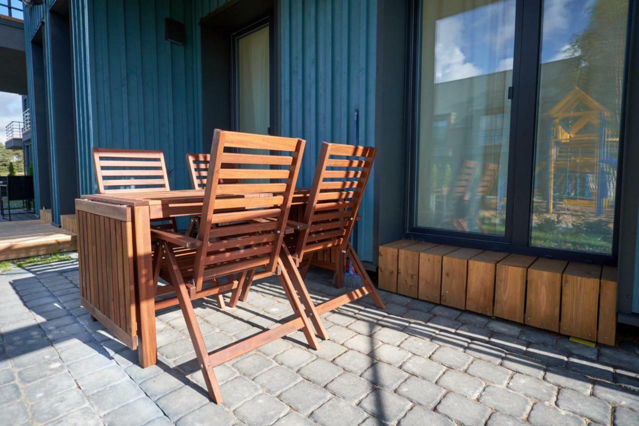 No.1 Apartment In Palanga, Vaivorykstes Apartment Bagian luar foto